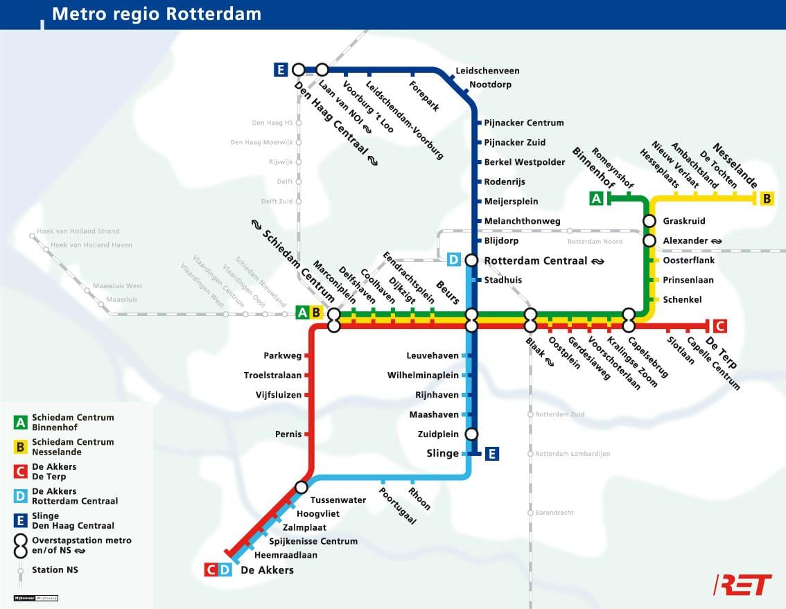 ret mappa Rotterdam
